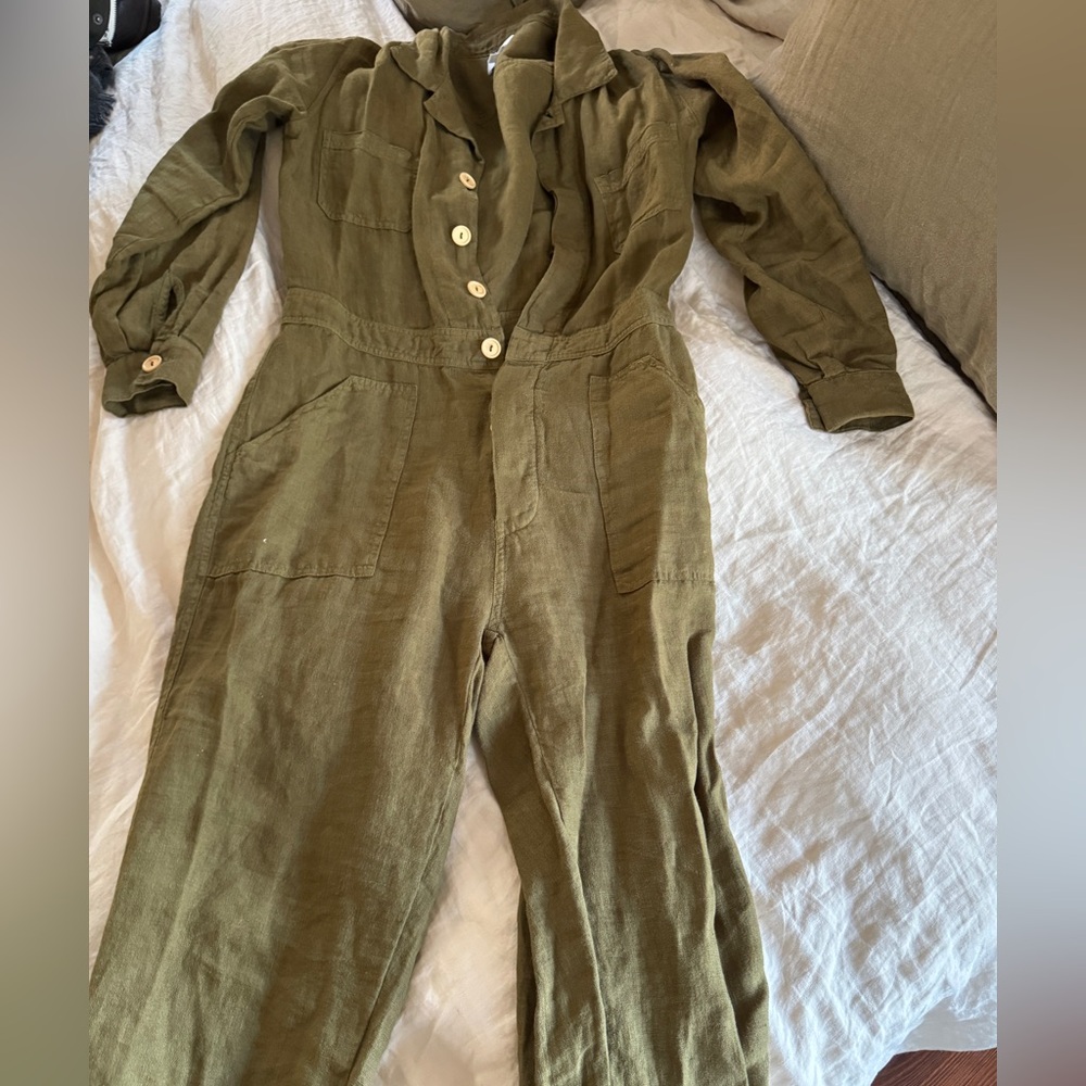 Mate the Label army green jumpsuit